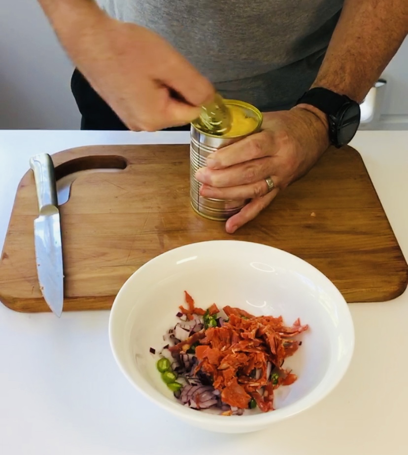 Pimped Creamed Corn on Toast